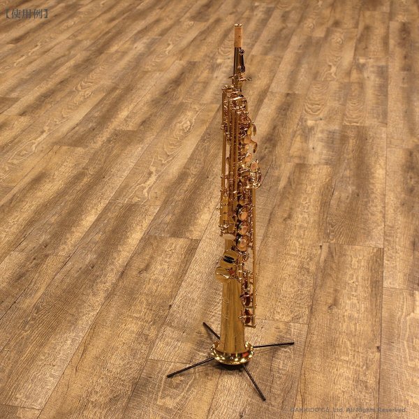 画像9: WoodWindDesign　ソプラノサックス用スタンド (9)