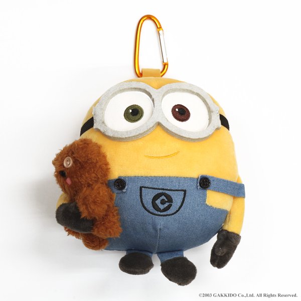 画像1: NONAKA Minions Bob+Tim ぬいぐるみマウスピースポーチ (1)