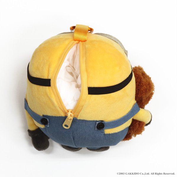 画像4: NONAKA Minions Bob+Tim ぬいぐるみマウスピースポーチ (4)