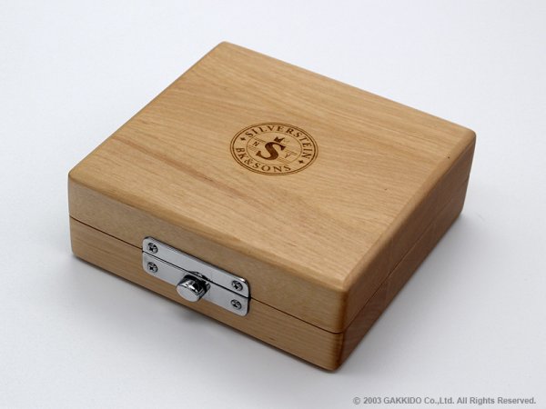 画像1: SILVERSTEIN　Premium Maple Wood Mouthpiece Case　木製マウスピースケース　3本入り用 (1)