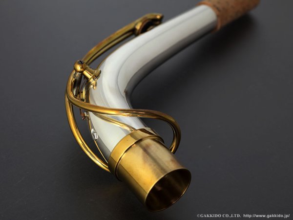 画像3: Gloger アルトサックス用ネック 対応・ネックカーブ:SELMER MkVI 【総銀製】 (3)