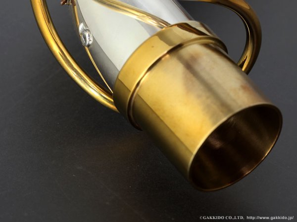 画像4: Gloger アルトサックス用ネック 対応・ネックカーブ:SELMER MkVI 【総銀製】 (4)