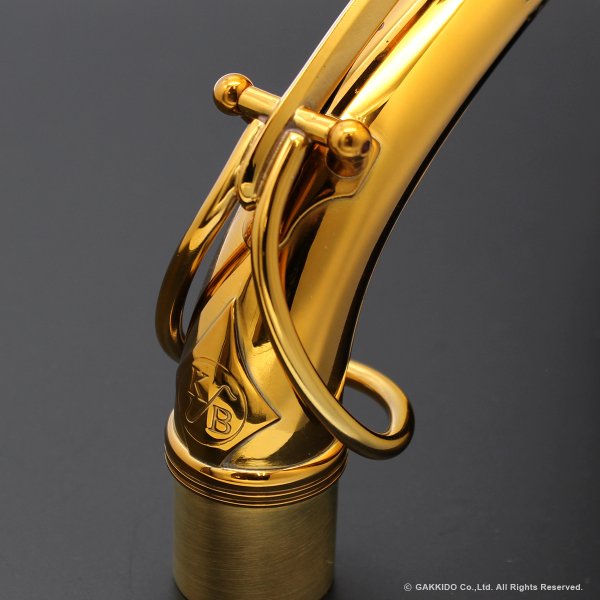 画像6: KB Sax　アルトサックス用ネック　【CANYON - C-69 BRASS】　【Dark Lacquer Finish】 (6)