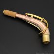 画像2: KB Sax　アルトサックス用ネック　【VANGUARD - HAND HAMMERED BRONZE】　【Raw Finish】 (2)