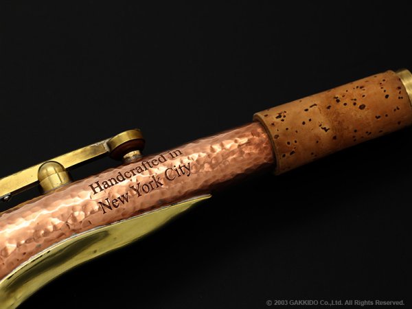 画像3: KB Sax　アルトサックス用ネック　【VANGUARD - HAND HAMMERED COPPER】　【Raw Finish】 (3)