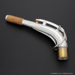 画像2: KB Sax　アルトサックス用ネック　【VANGUARD】　【Hand Hammered Sterling Silver】　【Brass Parts: Silver Plated】 (2)