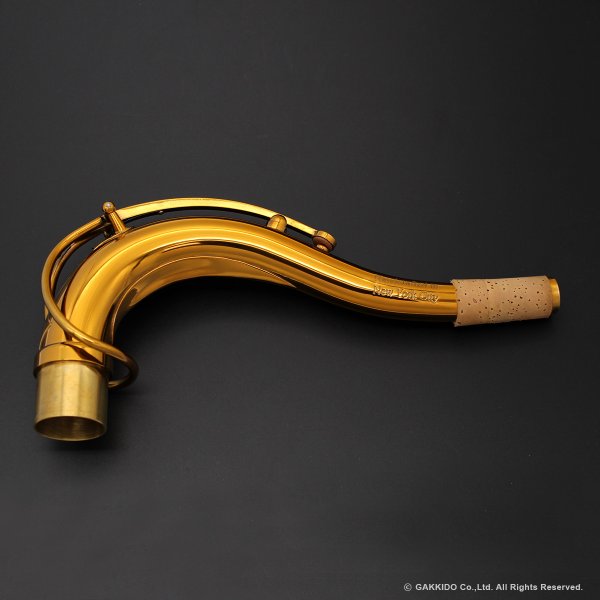 画像1: KB Sax　テナーサックス用ネック　【CANYON - M-61 BRASS】　【Dark Lacquer Finish】 (1)