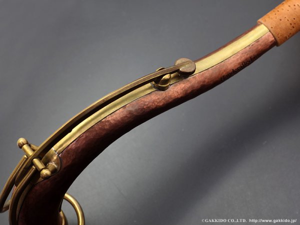 画像10: KB Sax　テナーサックス用ネック　【REDWOOD - HAND HAMMERED COPPER】　【Raw Finish】 (10)