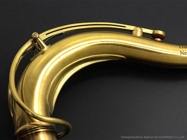 画像2: KB Sax　テナーサックス用ネック　【VANGUARD - M-61 BRASS】　【Raw Finish】 (2)