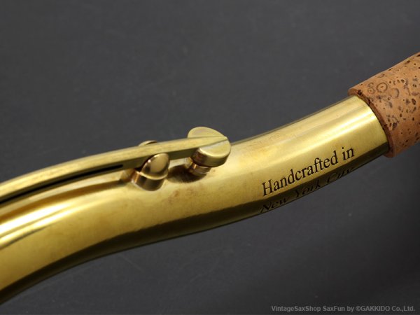 画像4: KB Sax　テナーサックス用ネック　【VANGUARD - M-61 BRASS】　【Raw Finish】 (4)