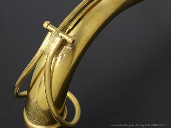 画像6: KB Sax　テナーサックス用ネック　【VANGUARD - M-61 BRASS】　【Raw Finish】 (6)