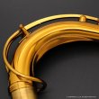 画像3: KB Sax　テナーサックス用ネック　【VANGUARD - C-69 BRASS】　【Dark Lacquer Finish】  (3)
