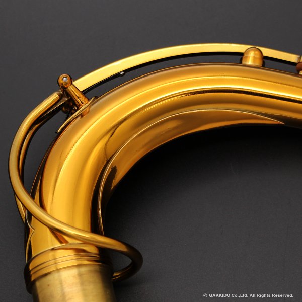 画像3: KB Sax　テナーサックス用ネック　【VANGUARD - C-69 BRASS】　【Dark Lacquer Finish】  (3)