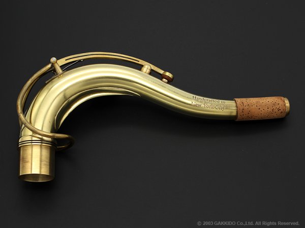 画像1: KB Sax　テナーサックス用ネック　【VANGUARD】　【C-69 Brass】 (1)