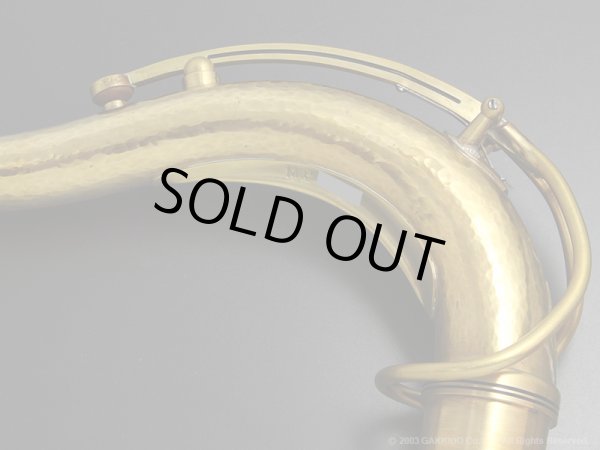 画像10: KB Sax テナーサックス用ネック 【VANGUARD】 【Double-Alloy Custom Neck】 【M-61 Hand Hammered Brass & Hand Hammered Copper】 (10)