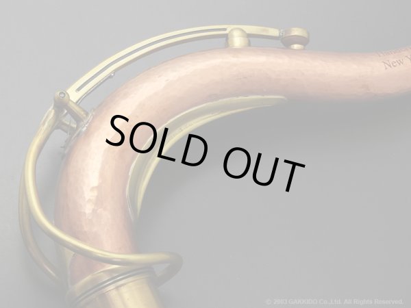 画像8: KB Sax テナーサックス用ネック 【VANGUARD】 【Double-Alloy Custom Neck】 【M-61 Hand Hammered Brass & Hand Hammered Copper】 (8)