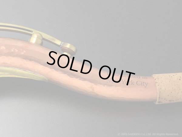 画像9: KB Sax テナーサックス用ネック 【VANGUARD】 【Double-Alloy Custom Neck】 【M-61 Hand Hammered Brass & Hand Hammered Copper】 (9)