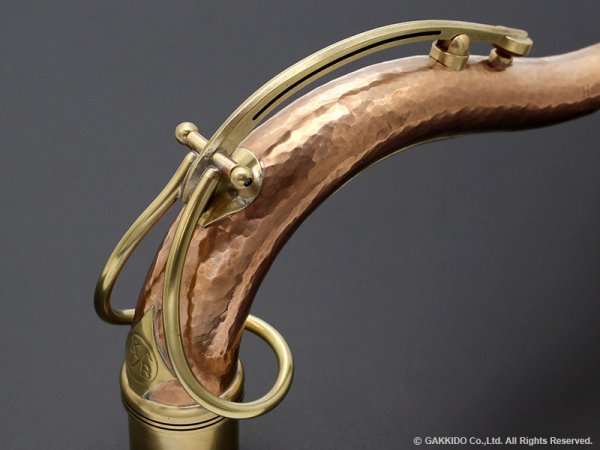 画像3: KB Sax　テナーサックス用ネック　【VANGUARD】　【Hand Hammered Bronze】 (3)