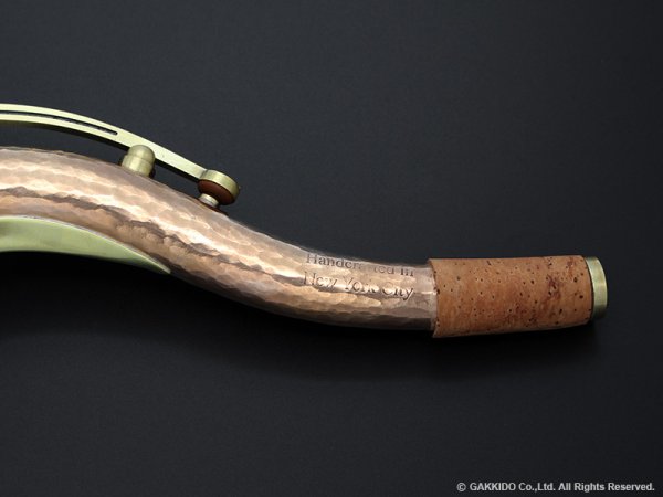 画像7: KB Sax　テナーサックス用ネック　【VANGUARD】　【Hand Hammered Bronze】 (7)