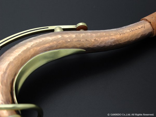 画像11: KB Sax　テナーサックス用ネック　【VANGUARD】　【Hand Hammered Bronze】 (11)