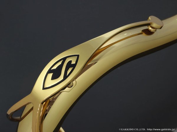 画像2: H.SELMER Jubilee SERIE III テナーサックス用ネック ゴールドラッカー仕上げ (2)