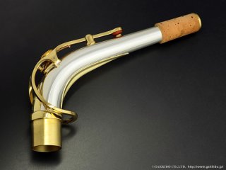 総銀製PtPネックジョイントスーパーリングテナー用2mm サックス｜ウェイトチューニング・ネックジョイント・スクリュー