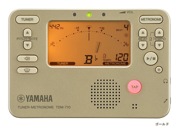 画像2: YAMAHA チューナー&メトロノーム TDM-710 (2)