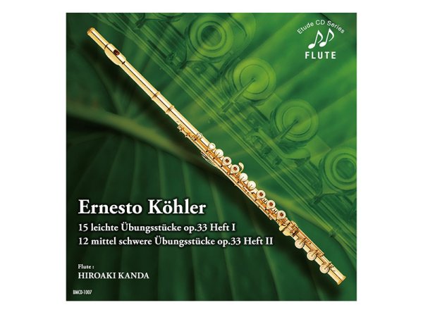 画像1: ケーラー / 15のやさしい練習曲 作品33-1 12の中級練習曲 作品33-2　【Flute Etude CD】 (1)