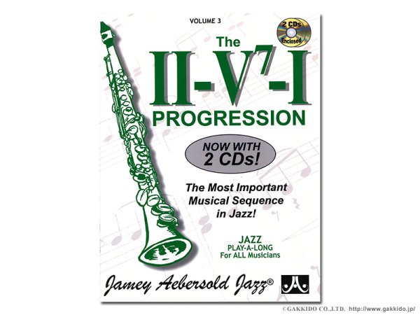 画像1: JAMEY AEBERSOLD　Vol.3　THE II-V7-I PROGRESSION　【英語版】 (1)
