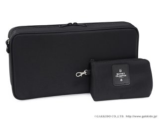 Buffet Crampon　A/B♭クラリネット 軽量コンパクトダブルケース Buffet Crampon 軽量コンパクト ケース B♭クラリネット用 黒