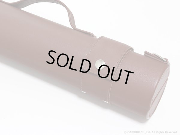 画像13: WISEMAN　シングル・ダブルフルートケース　【レザー製】　【レザー: Tan Laurel】　【内装: Black / Gold】 (13)