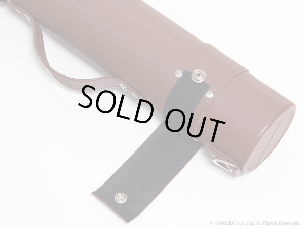 画像14: WISEMAN　シングル・ダブルフルートケース　【レザー製】　【レザー: Tan Laurel】　【内装: Black / Gold】 (14)