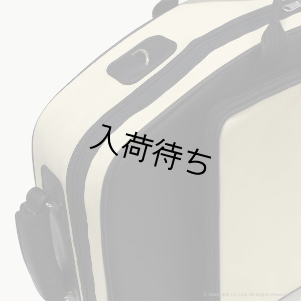 画像7: Marcus Bonna　ソプラノ＆アルトサックス用ダブルケース　【MBSSAS】　【レザー製】　【アイボリー×ブラック×シルバーメタルロゴ】　【特注モデル】 (7)