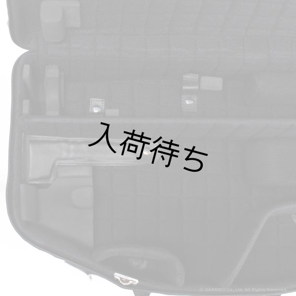 画像10: Marcus Bonna　ソプラノ＆アルトサックス用ダブルケース　【MBSSAS】　【レザー製】　【アイボリー×ブラック×シルバーメタルロゴ】　【特注モデル】 (10)