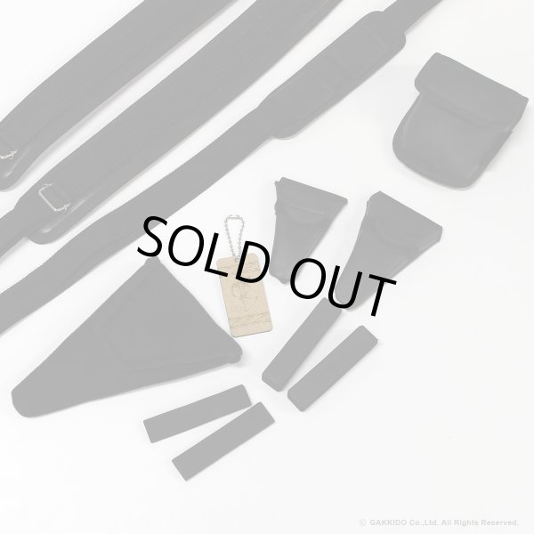 画像12: Marcus Bonna ソプラノ&アルトサックス用ダブルケース 【MBSSAS】 【レザー製】 【アイボリー×ブラック×シルバーメタルロゴ】 【特注モデル】 (12)