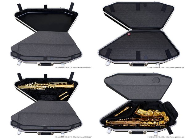画像5: NONAKA　SKY CASE　ソプラノ＆アルトサックス用ダブルケース (5)
