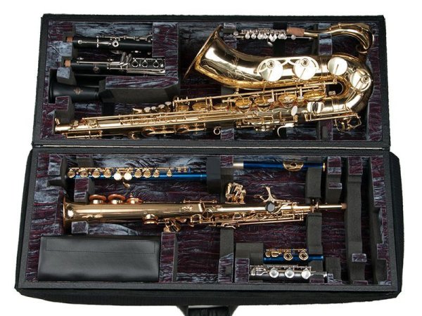 画像4: WISEMAN サックス用ケース 【レザー製】 【お見積もり・お問い合わせ】 (4)