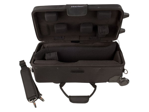 画像2: PROTEC IP301DWL トランペット用ダブルケース キャスター付き (2)