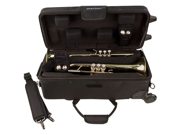 画像3: PROTEC IP301DWL トランペット用ダブルケース キャスター付き (3)