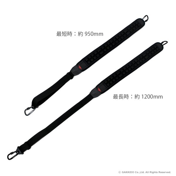 画像3: AIR CELL エアーコンフォートショルダーストラップ ABSS702N バリトンサックス用 (フライトケース専用タイプ) (3)