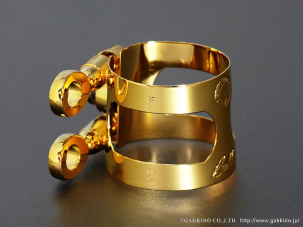 画像2: BULLSEYE サックス用リガチャー Bulls EX 【特注生産品】 (2)