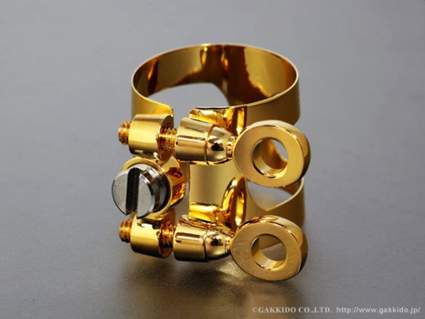 画像3: BULLSEYE サックス用リガチャー Bulls EX 【特注生産品】 (3)