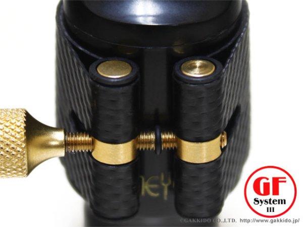 画像4: GF-System　サックス用リガチャー　Gold Line (4)
