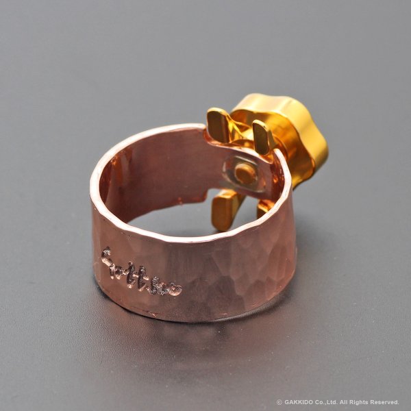 画像2: Gottsu　サックス用リガチャー　Copper Signature (2)