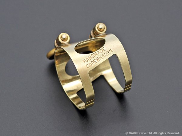 画像4: Jessen Sax　B♭クラリネット用リガチャー　【Raw Brass】 (4)
