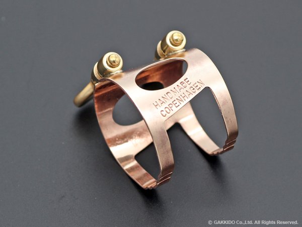 画像4: Jessen Sax B♭クラリネット用リガチャー 【Raw Bronze】 (4)