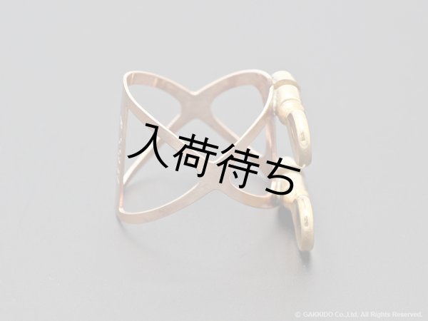 画像2: Jessen Sax B♭クラリネット用リガチャー Xymphonie 【Raw Bronze】 (2)