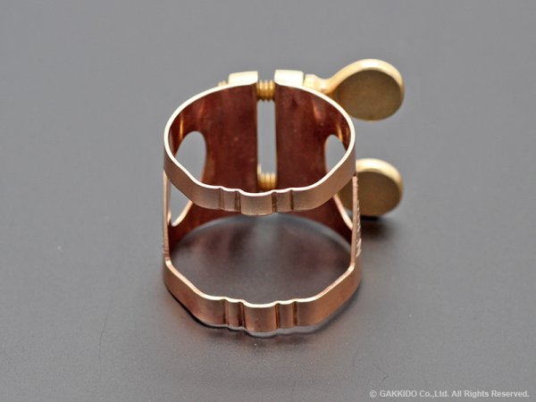 画像2: Jessen Sax　サックス用リガチャー　【Raw Bronze】 (2)