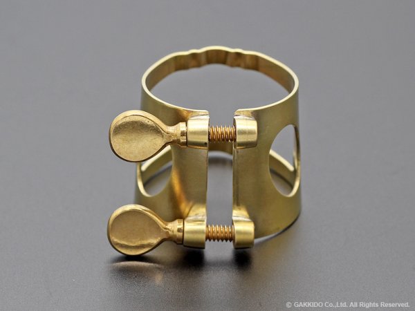 画像3: Jessen Sax　サックス用リガチャー　【Raw Brass】 (3)