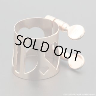 アトリエモモ テナーサックス用 リガチャー 洋白製 横型 モモリガ アトリエモモ テナーサックス用 リガチャー 洋白製 横型